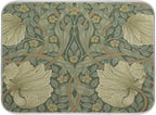 ALAZA William Morris Flowers Print02 Dish Drying Mat by ALAZA