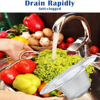 2 Pcs Heavy Duty Stainless Steel Slop Basket Filter Trap, 3.54" Top / 1.65" - Image 5