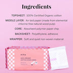 Pixie Organic Cotton Panty Liners - Image 8