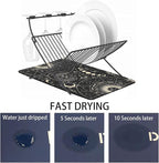 Dish Drying Mat for Multiple Usage. Super Absorbent, Easy clean, Quick dry - Image 3