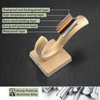 Gold Hooks for Wall, Heavy Duty Thick Aluminum Alloy Entry Coat Hooks for - Image 4