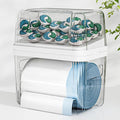2-in-1 Trash Bag Holder Laundry & Dishwasher Pods Container, Garbage Bag by FELIZHOUSE