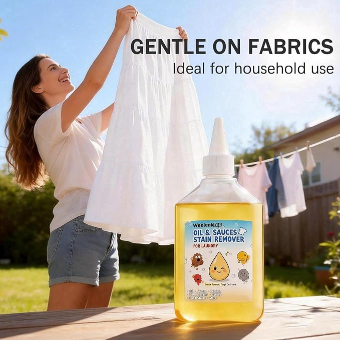 Instant Oil Stain Remover For Fabric – Effectively Eliminates Food Grease - Image 7