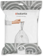 Brabantia PerfectFit Trash Bags Thick Plastic Trash Can Liners by BrabantiaUSA