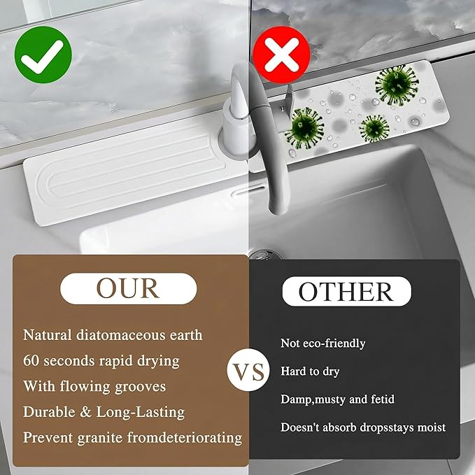 Premium Diatomite Stone Drying Mat - Image 6