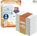 TAILI 12 Pack Vacuum Storage Bags, Jumbo Vacuum Seal Bags by TAILI