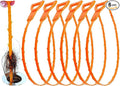 Huryfox Drain Clog Remover Tool- 6 Pack 20 Inch Length Drain Cleaner Sticks by Hurfox