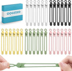 CoguZed 30Pcs Silicone Cable Ties, Reusable Cable Management Organizer by Unknown