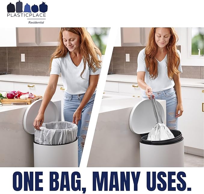 Plasticplace Custom Fit Trash Bags, Compatible - Image 2