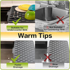 CHIKILLA Silicone Dish Drying Mat - Image 6
