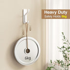 niffgaff Wall Hooks for Coat and Towel: 13lb Adhesive Door Hanger Stick On - Image 2