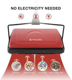 Yocada Carpet Sweeper Cleaner for Home Office Low Carpets Rugs Undercoat - Image 2