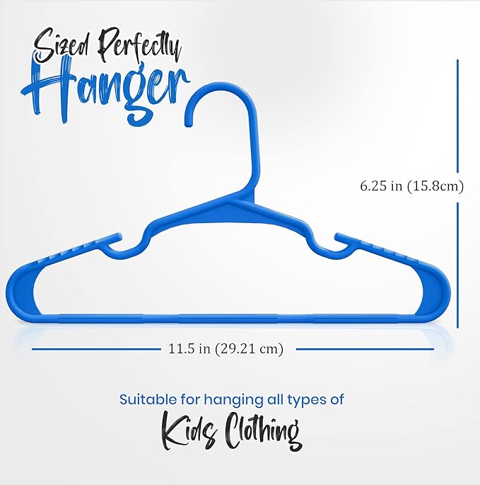Utopia Home 60 Pack Kids Hangers - Image 3