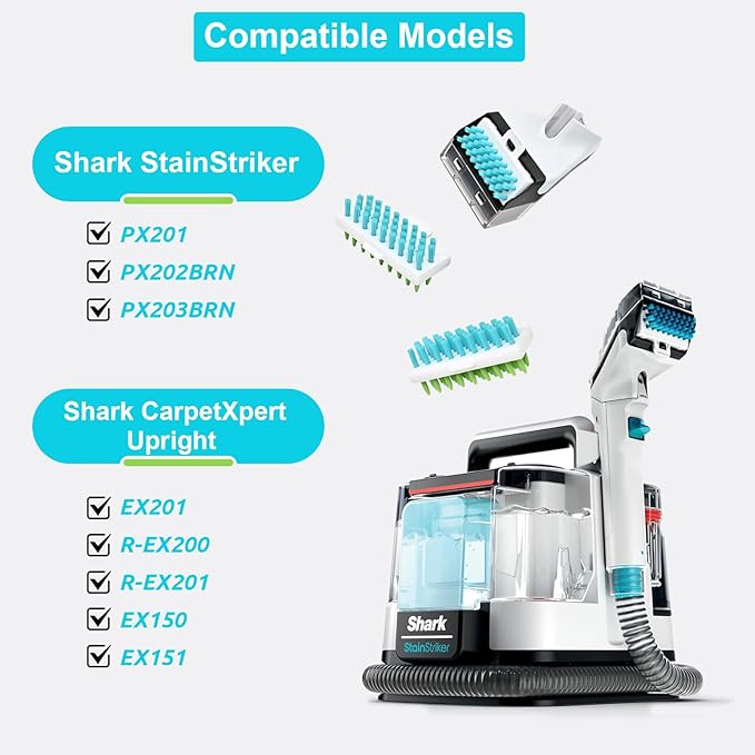 Shark PX201 3.5"Tough Stain Cleaning Brush Attachment for - Image 3