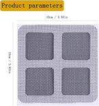 Disposable Shower Drain Hair Catcher Stickers, 90 Pack, 3.94x3.94 inch Mesh - Image 7