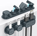 6 Pack Magnetic Cable Clips, Laitver Cord Organizer Holder Strong Adhesive Desk by Unknown