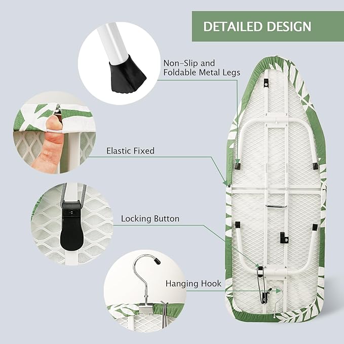 SheeChung Tabletop Ironing Board 12"x32", Small Ironing Boards - Image 3