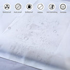 20 Pcs Travel Storage Bags, Clothes Packaging, Reusable Plastic Ziplock - Image 5