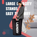 Caroeas 125L Laundry Basket, Large Laundry Hamper, Laundry Bag - Image 2