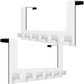 WEBI Over The Door Hook, Door Hanger:Over The Door Towel Rack, 6 Peg Door Hooks by WEBI