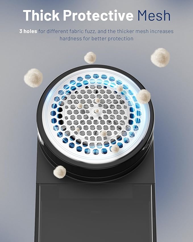BEAUTURAL Fabric Shaver, Rechargeable Lint Remover, Electric Portable Sweater - Image 6