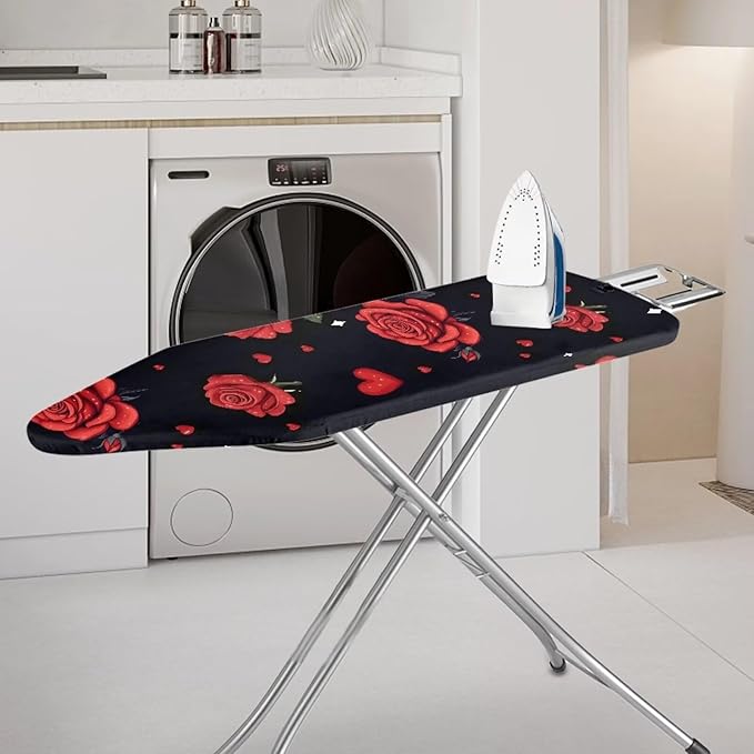 Ironing Board Cover and Pad 15 x 54 Heavy Duty Rose Iron Board Covers Standard - Image 2