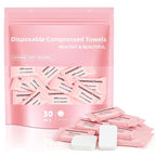 Disposable Compressed Face Towels, Ultra Soft Large Size Compressed Towel by BeautyPersonalCare