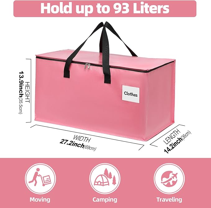 Extra Large Moving Bags with Zipper - Image 2