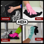 AIDEA Microfiber Cleaning Cloth Black 150PK, Microfiber Towels - Image 5