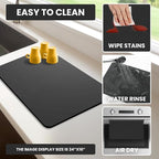 Dish Drying Mat Super Absorbent – 17" x 31" Coffee Mat - Image 7