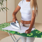 Green Leaf Ironing Board Cover - Image 3