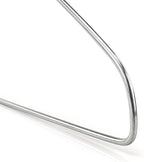 HANGERWORLD Silver Metal Wire Clothes Hangers 16inch 13 Gauge Clothes Garment - Image 4