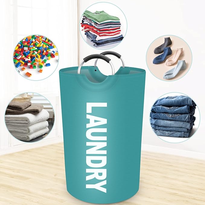 StorageRight 115L Large Laundry Basket, Laundry Hamper, Dirty Clothes Hamper - Image 3