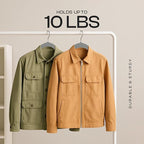 Utopia Home Velvet Hangers 50 Pack – Luxury Non-Slip Slim Pant & Coat Hangers - Image 3