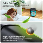 CEROELDA 3 Pack Slim Bathroom Trash Can, 10L/2.6 Gal - Image 5