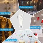 Ainiv 3-Packs Indoor Mini Light Clips, Damage Free Hanging Christmas String - Image 7