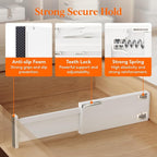 Lifewit 6 Pack Drawer Dividers 4" High 28-43.5cm/11-17" Adjustable Drawer - Image 3