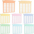 party greeting 8 Pack File and Folder Dividers 9x11.4 Inches Plastic Hanging by partygreeting