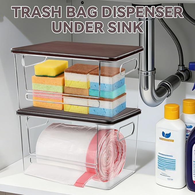 Trash Bag Dispenser, Trash Bag Holder Dispenser - Image 4