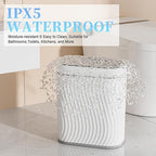 Bathroom Small Trash Can with Automatic Touchless Lid, 2.6 Gallon Smart Garbage - Image 5