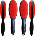4Pack Red Color Lint Brush for Clothes Furniture Couch, Lint Brush Pet Hair by Unknown