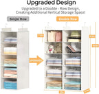 White 5-Tier Hanging Closet Storage Organizer - Image 2