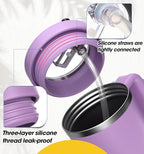 30oz Flip Straw Leak Proof Lid for Stanley Quencher, 30 oz Tumbler Lid - Image 5