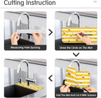 Kitchen Sink Splash Guard 1 PC 14.7 Inch Sink Faucet Mat Splash Guard - Image 4