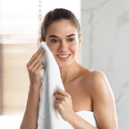 Hand Towel - 100% Cotton White Towels - Image 5