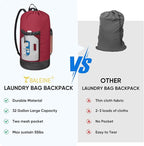 BALEINE 150L Laundry Bag Backpack, 900D Oxford Fabric Large Travel Laundry Bags - Image 6