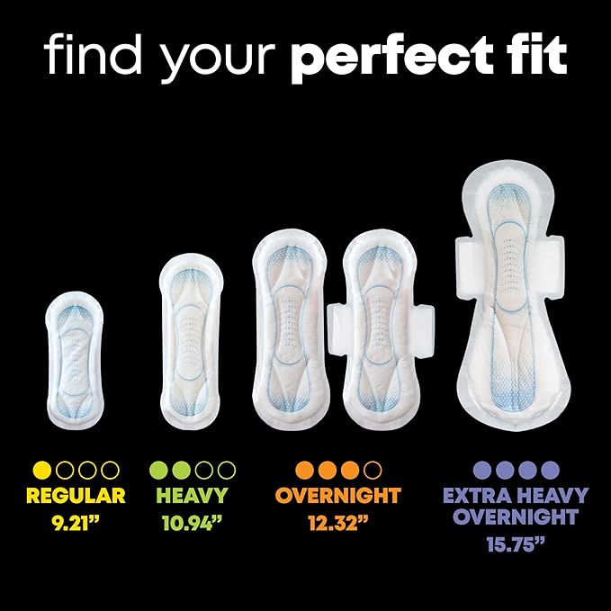 U by Kotex Clean & Secure Maxi Pads, Heavy Absorbency - Image 4