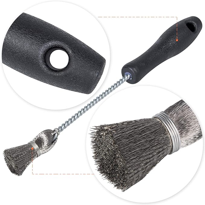 Injector Sleeve Cup/Seat/Bore Cleaning Brush Kit Replace AP0084 AP0085 3252 - Image 6