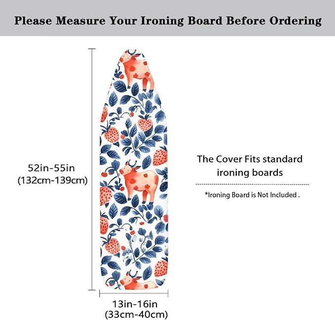 Iron Board Cover with Elastic Standard Size Ironing Board Cover with Elastic - Image 5