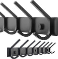 WEBI Coat Rack Wall Mounted, 8 Coat Hooks by WEBI